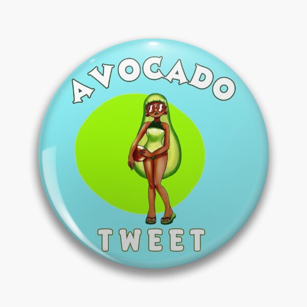 Item preview, Avocado tweet Active  designed and sold by TerryJordanGB.