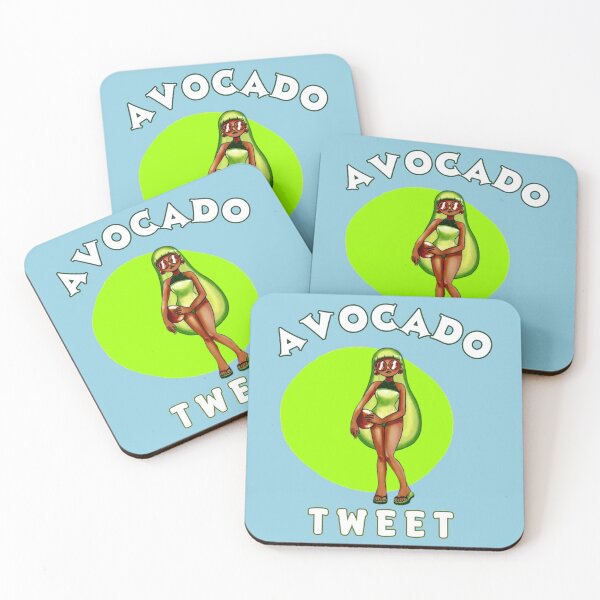 Item preview, Avocado tweet Active  designed and sold by TerryJordanGB.