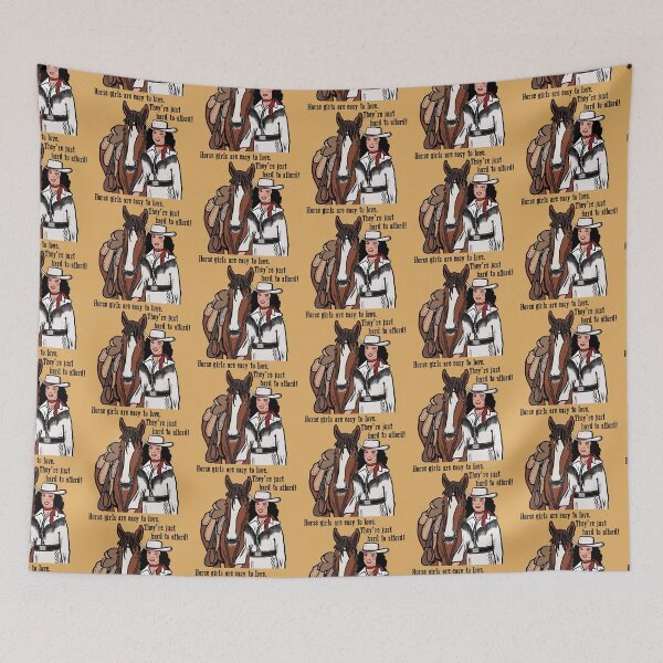 Item preview, Horse Girls designed and sold by TraceyMackieArt.