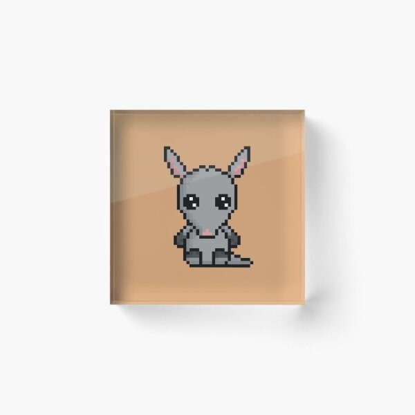Item preview, Cute Aardvark (Chibi Pixel Animal Character) designed and sold by Pixe11y.
