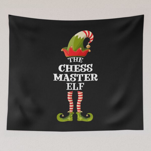 Item preview, Chess Master Elf Shirt Funny Christmas Group Matching Family T-Shirt designed and sold by Kellner-Platt.