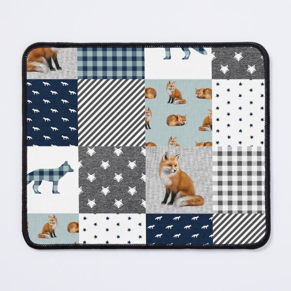 Item preview, Fox Animal Plaid designed and sold by LarinaBeauty.