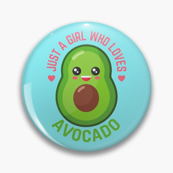 Item preview, Just a girl who loves avocados   designed and sold by TerryJordanGB.
