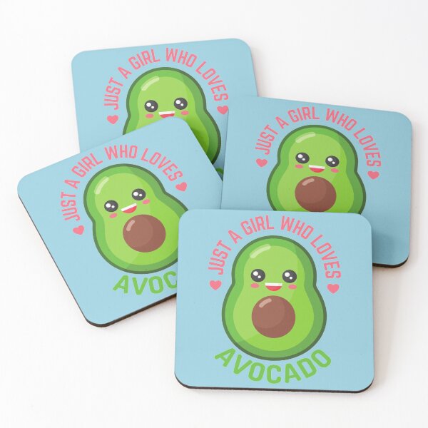 Item preview, Just a girl who loves avocados   designed and sold by TerryJordanGB.