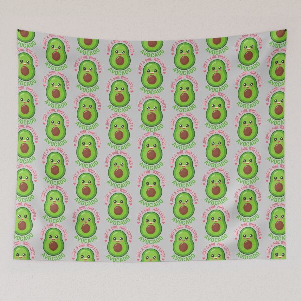 Item preview, Just a girl who loves avocados   designed and sold by TerryJordanGB.