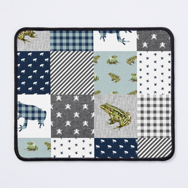 Item preview, Frog Animal Plaid designed and sold by LarinaBeauty.