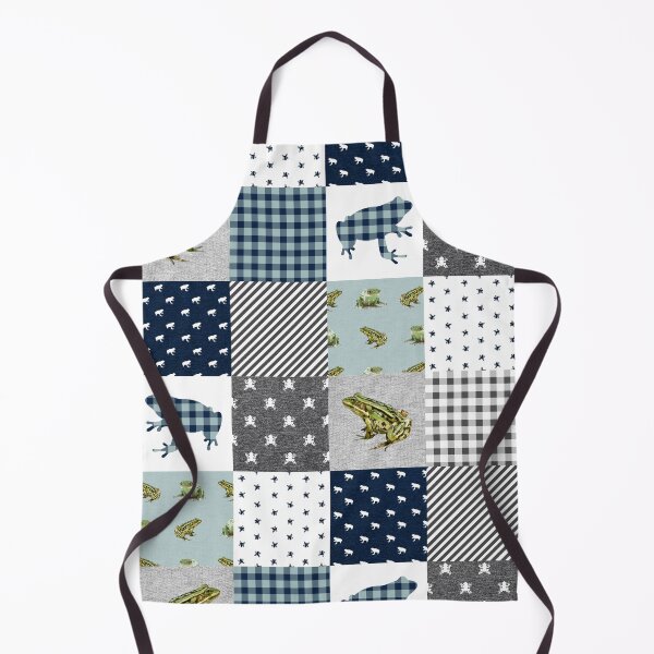 Item preview, Frog Animal Plaid designed and sold by LarinaBeauty.