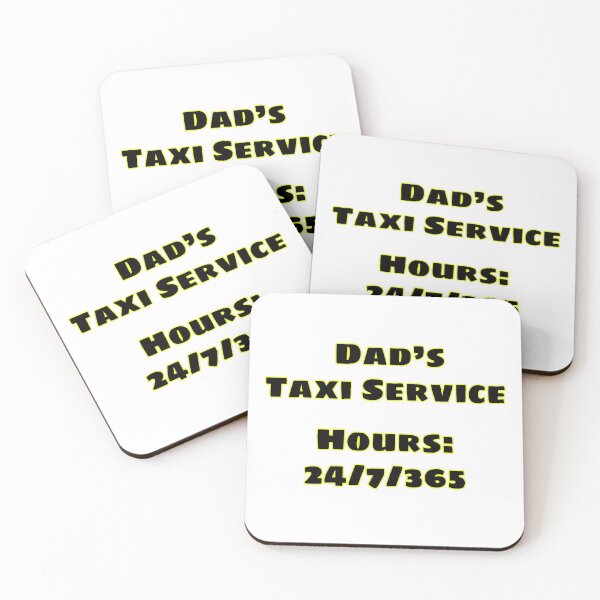 Item preview, Dad's Taxi designed and sold by blakcirclegirl.