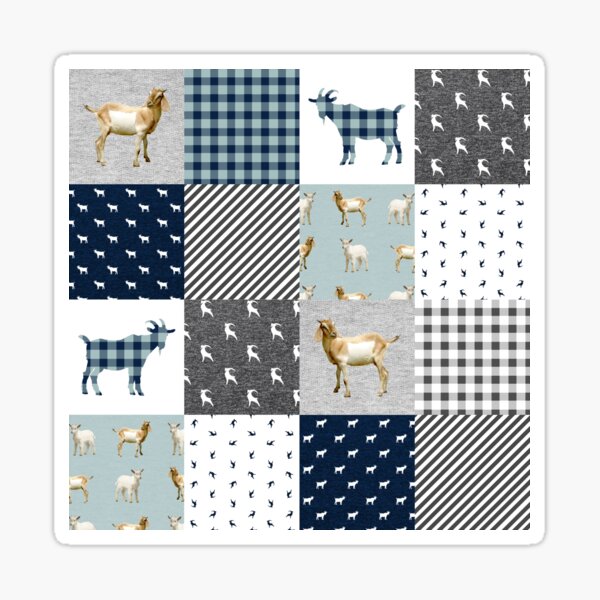 Item preview, Goat Animal Plaid  designed and sold by LarinaBeauty.