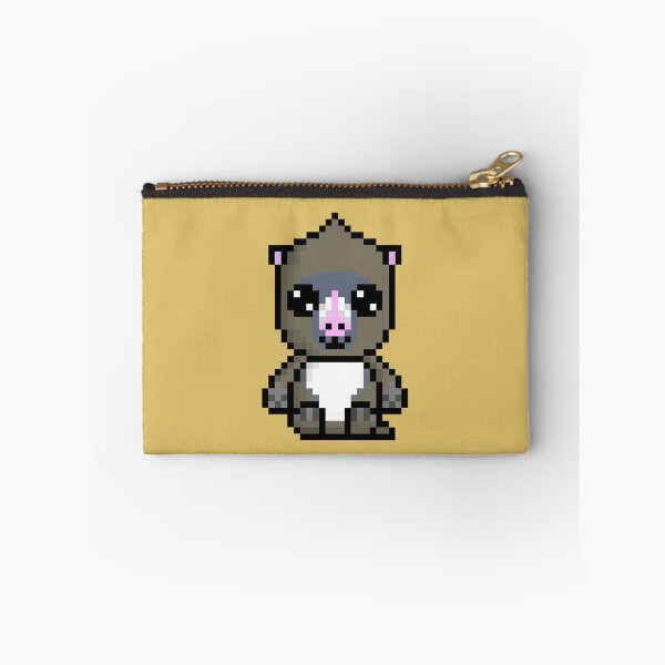 Item preview, Cute Mandrill (Chibi Pixel Animal Character) designed and sold by Pixe11y.