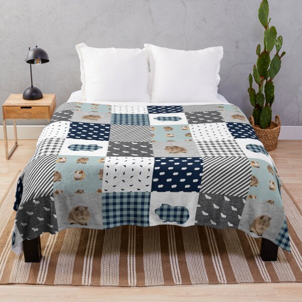 Item preview, Guinea Pig Animal Plaid designed and sold by LarinaBeauty.