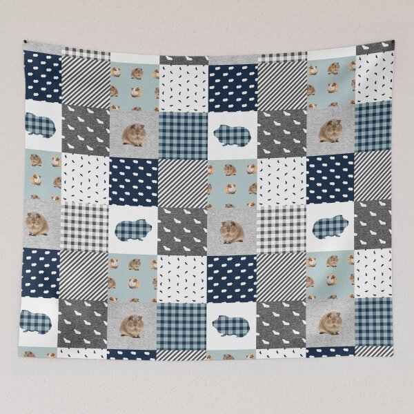 Item preview, Guinea Pig Animal Plaid  designed and sold by LarinaBeauty.