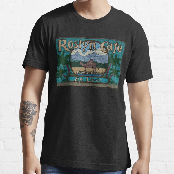 Vista previa del artículo con la obra «Rosyln Cafe: un oasis inspirado en Northern Exposure», diseñado y vendido por wilbertbenny.
