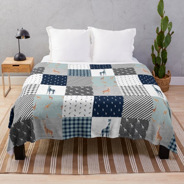 Item preview, Giraffe Animal Plaid designed and sold by LarinaBeauty.