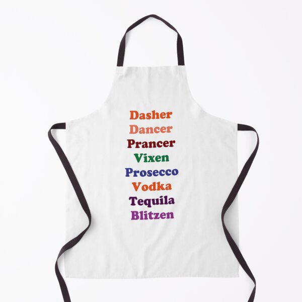Item preview, colorful Dasher, Dancer, Prancer, Vixen, Prosecco, Vodka, Tequila Blitzen, Christmas Jumper , Rude Funny Christmas Check List , Christmas Party,  Karma, gift for ,  designed and sold by joygift369.