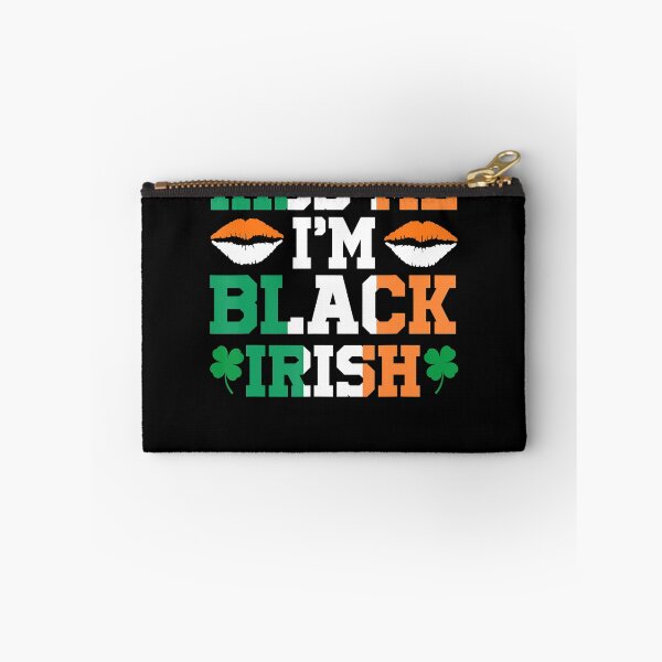Item preview, Happy St. Patrick's Day Kiss Me I'm Black Irish Ireland Flag designed and sold by AaronWeedo.