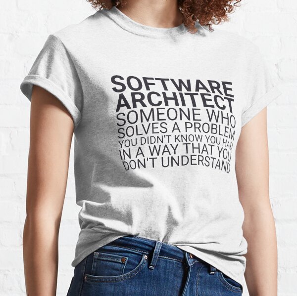 Item preview, "Software Architect Solve Problem | Software Architecture" designed and sold by MPS-Designs.