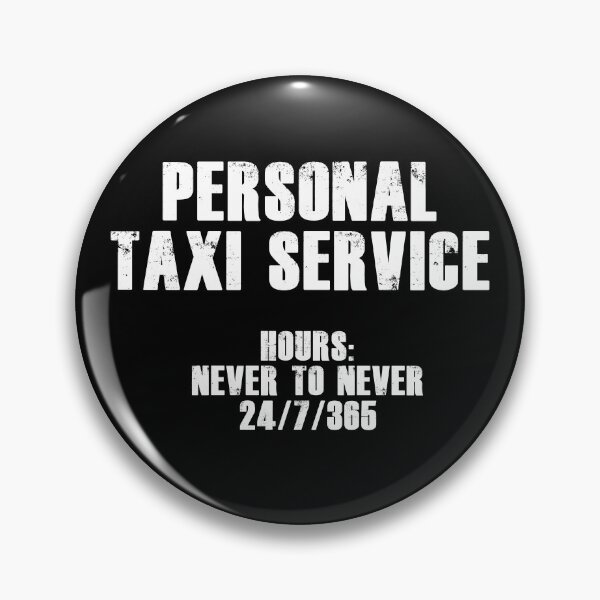 Item preview, Personal Taxi Service (White) designed and sold by blakcirclegirl.
