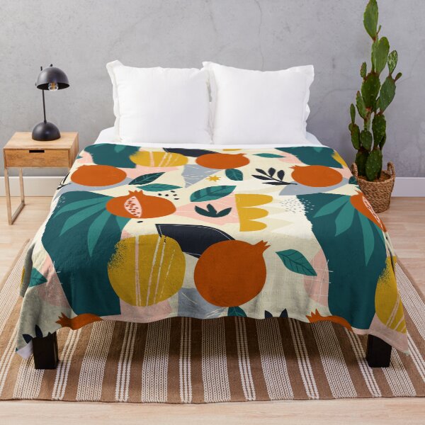 Item preview, Pomegranate Tropical Modern Art designed and sold by LarinaBeauty.