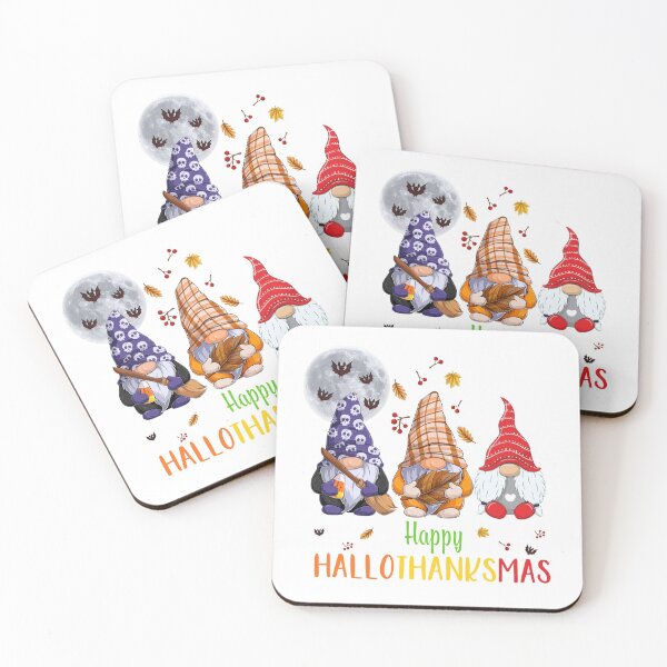 Artikelvorschau, Frohe Weihnachten Gnomes Happy HalloDanke Mas Hohoho Santa Gnomes entworfen und verkauft von Barrieuboutique.