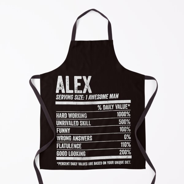 Item preview, Mens Alex Nutrition Personalized Name Shirt Funny Name Facts T-Shirt designed and sold by King7778.