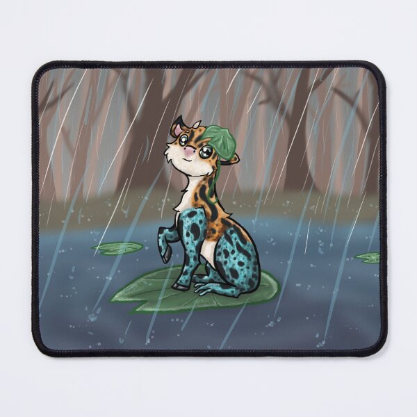 Item preview, Cow Frog on a Lilly pad designed and sold by BerryShyKittens.