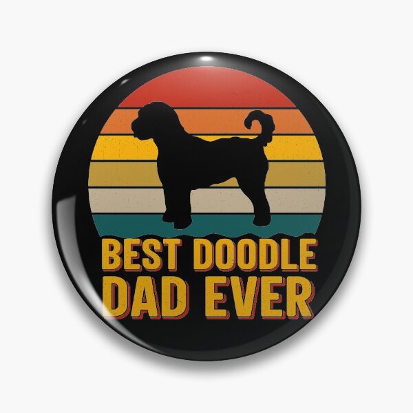 Item preview, Best Doodle Dad Ever Sunset - Doodle Dog Breed Lover designed and sold by tjred01.