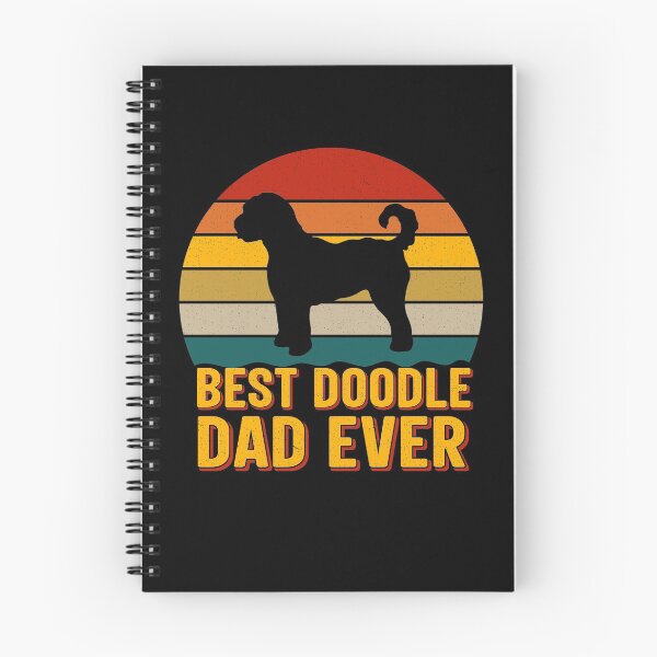 Item preview, Best Doodle Dad Ever Sunset - Doodle Dog Breed Lover designed and sold by tjred01.