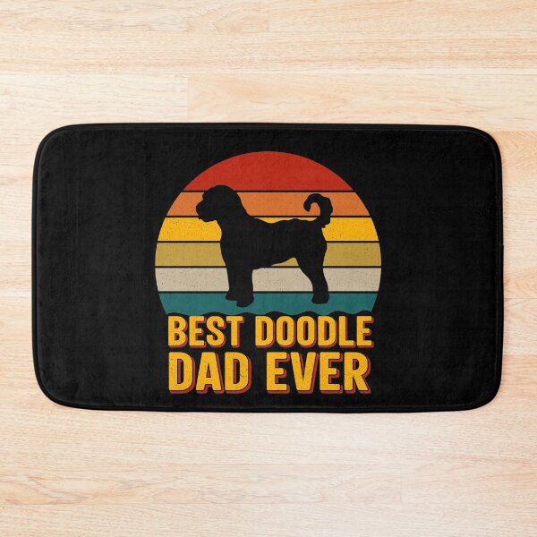 Item preview, Best Doodle Dad Ever Sunset - Doodle Dog Breed Lover designed and sold by tjred01.