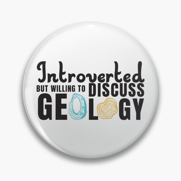 Item preview, Introverted but willing to discuss geology designed and sold by 397HOUSE Your happy time.