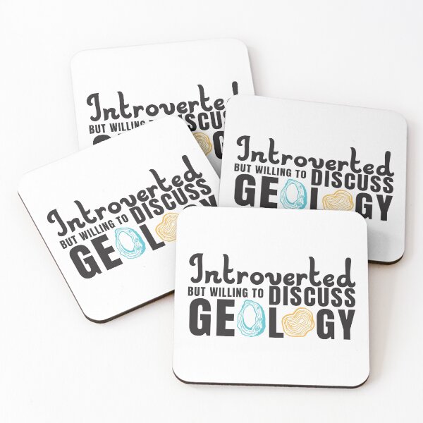 Item preview, Introverted but willing to discuss geology designed and sold by 397HOUSE Your happy time.