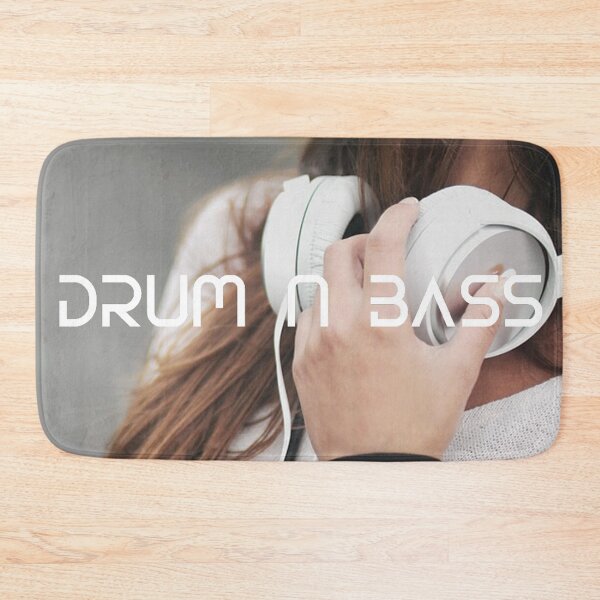 Item preview, Drum N Bass Headphones Girl 2 designed and sold by Drum N Bass Association.