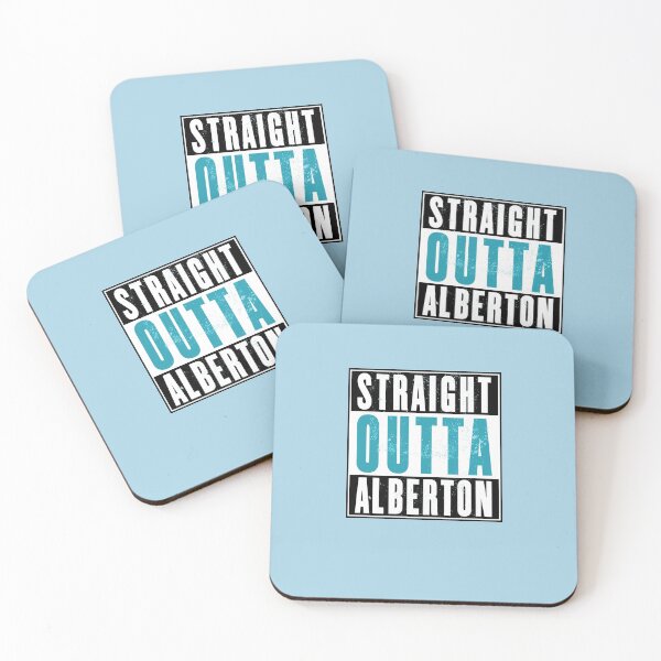 Item preview, Straight Outta Alberton [Worn Look] Sticker designed and sold by LarsFengler.