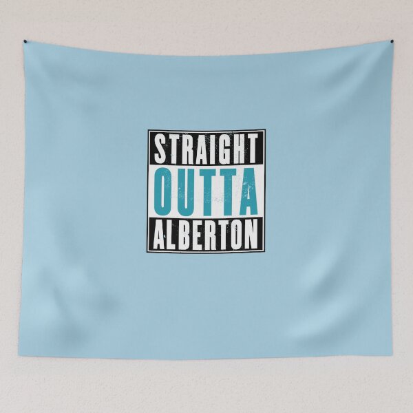 Item preview, Straight Outta Alberton [Worn Look] Sticker designed and sold by LarsFengler.