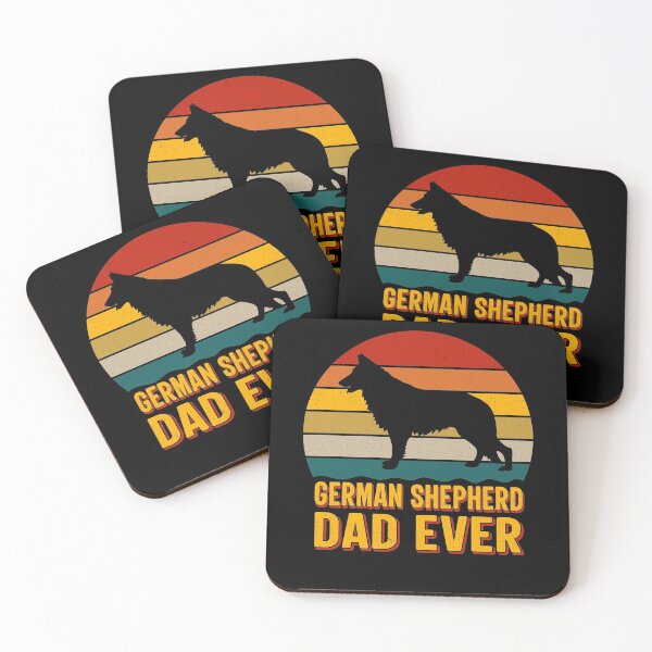 Item preview, Best German Shepherd Dad Ever Sunset - German Shepherd Dog Breed Lover designed and sold by tjred01.