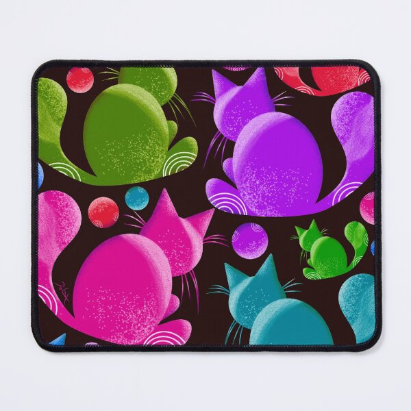 Item preview, Coolor cats designed and sold by Jo Lenz Art Studio.