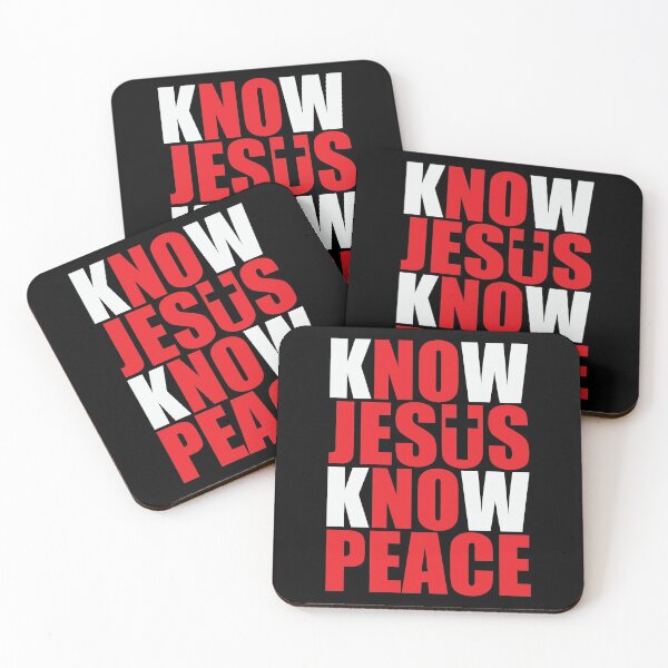 Item preview, Know Jesus Know Peace designed and sold by plushism.