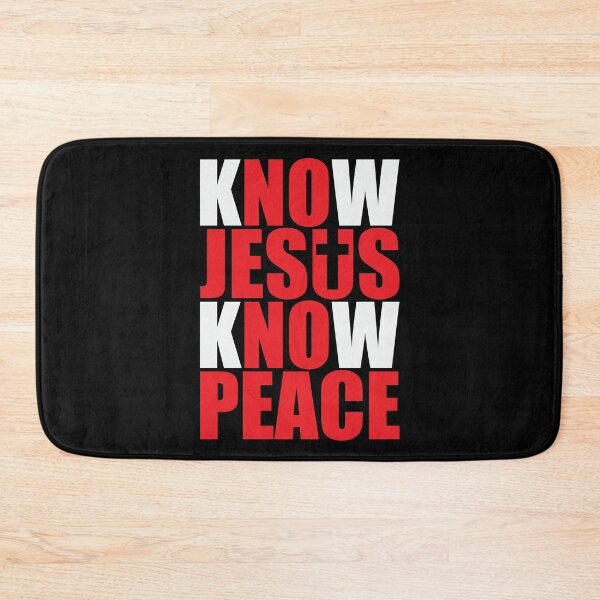 Item preview, Know Jesus Know Peace designed and sold by plushism.