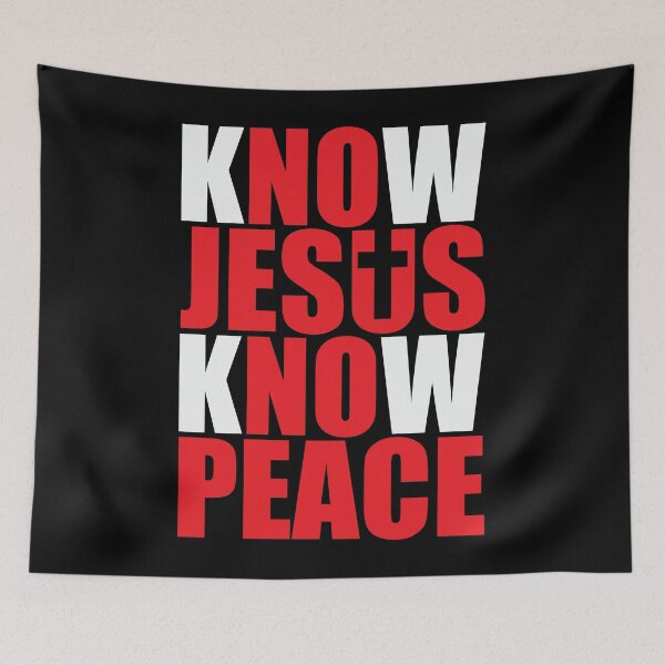 Item preview, Know Jesus Know Peace designed and sold by plushism.
