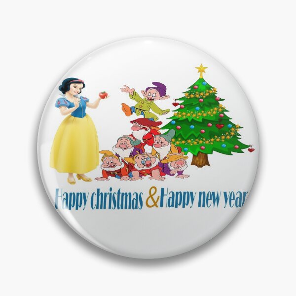 Item preview, Snow White celebrates Christmas with her seven dwarfs friends designed and sold by Reda Daoud.