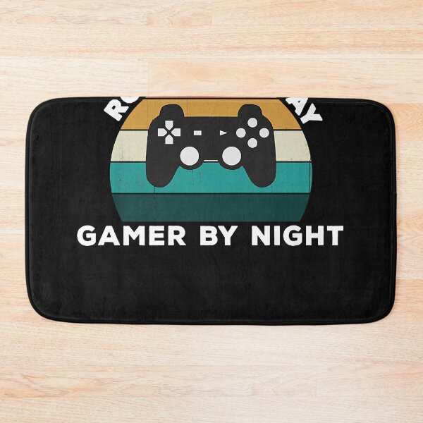 Item preview, Funny Roofer By Day Gamer By Night Roof Video Game Lover Premium T-Shirt designed and sold by Kendwninig.