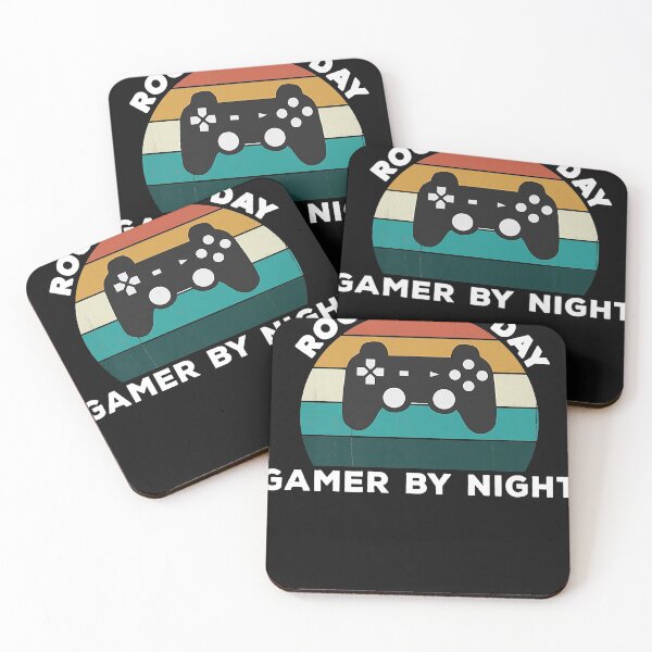 Item preview, Funny Roofer By Day Gamer By Night Roof Video Game Lover Premium T-Shirt designed and sold by Kendwninig.