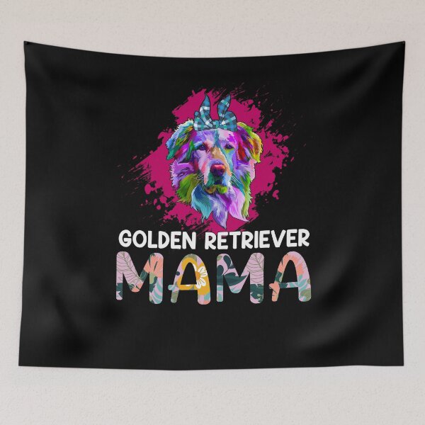 Item preview, Golden Retriever Mama Watercolor - Golden Retriever Dog Breed Lover designed and sold by tjred01.