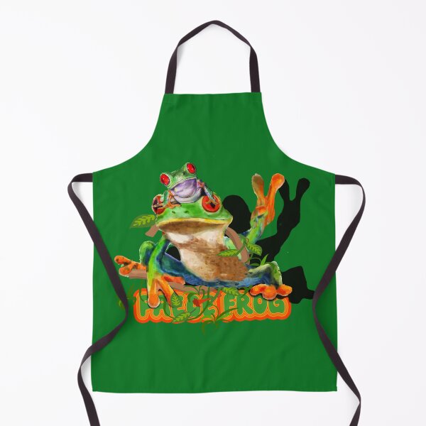 Item preview, PEACE BIG FROG AND SMALL FROG T_SHIRTS FOR MEN AND WOMEN designed and sold by Global Wave Designs.