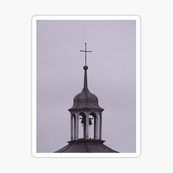 top-of-a-church-tower-sticker-for-sale-by-ingomenhard-redbubble