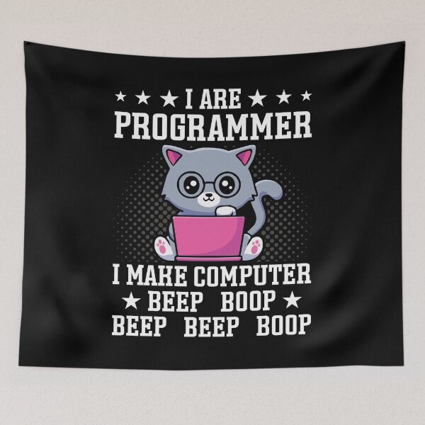 Item preview, I Are Programmer I Make Computer Beep Shirt, Programmer Cat Shirt, Coding Shirt, Software Developer Shirt, Programming Shirt, Web developer designed and sold by aymob.