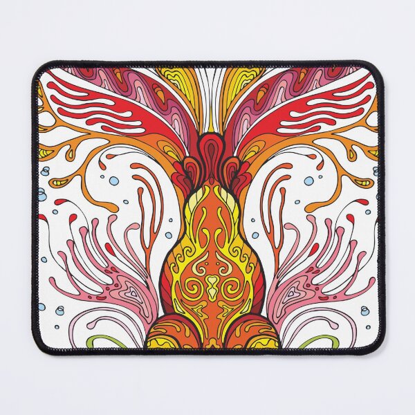 Item preview, Koi Goldfish in Orange and Red on White designed and sold by AlteredAtelier.
