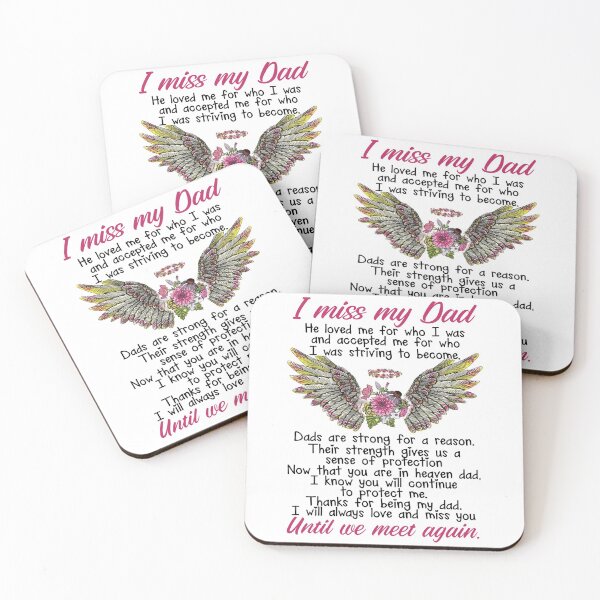 Item preview, I Miss My Dad In Heaven Until We Meet Again designed and sold by Benls.