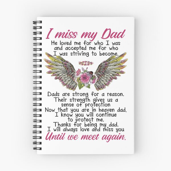 Item preview, I Miss My Dad In Heaven Until We Meet Again designed and sold by Benls.