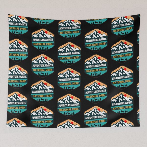 Item preview, Adventure Awaits National Park designed and sold by Us-nature.